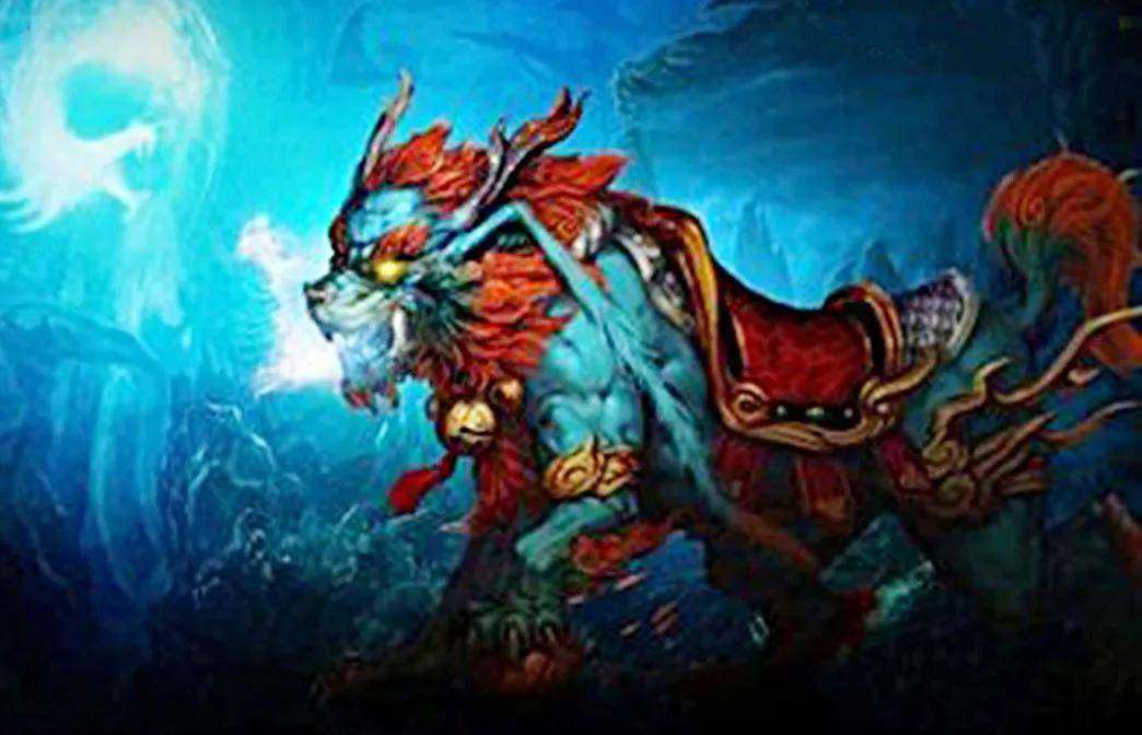 原创九头狮子是唯一敢称圣的妖怪为何甘当坐骑你看他主人是何身份