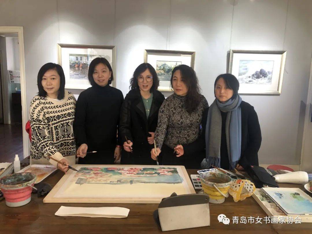 活动最后,李黎,徐海芹,高峰,袁琳,张海珍,陈蕾,单蓓蓓,张蕾,胡晓晶