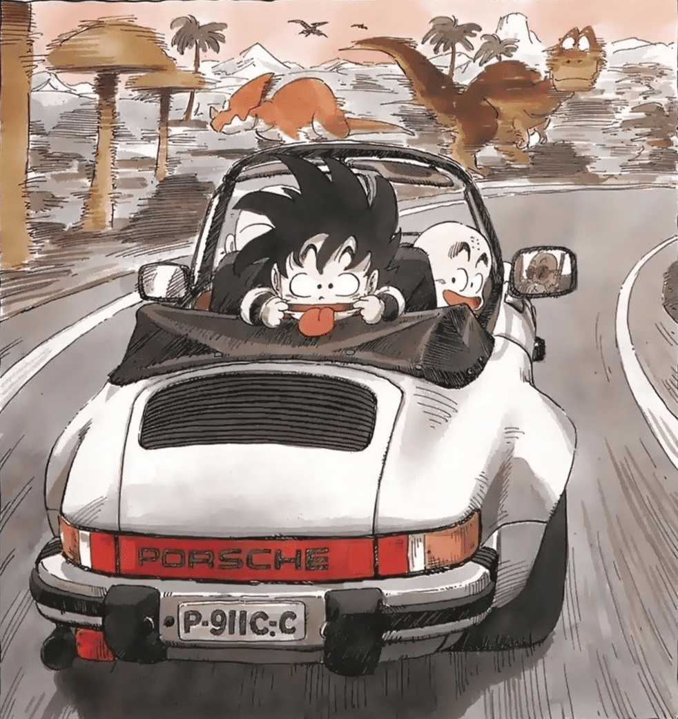 你只认识ae86盘点那些出现在动漫里的保时捷