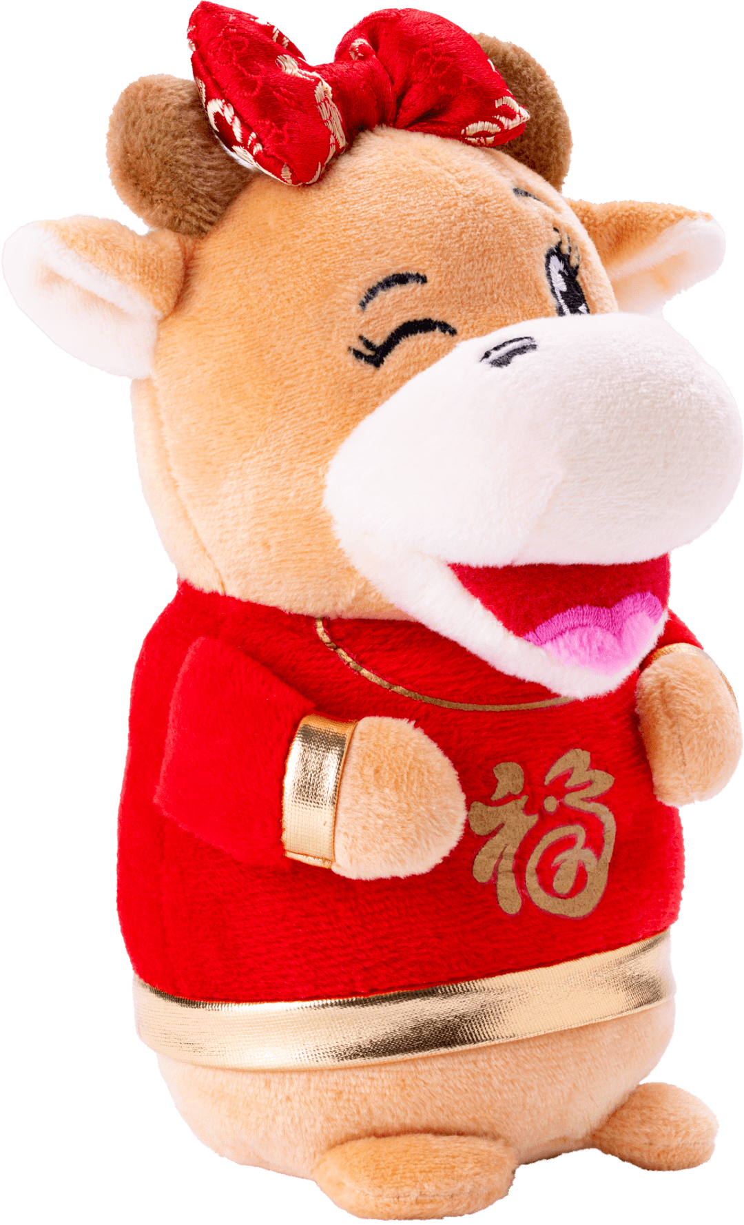 我们特地为大家准备了牛年的吉祥物,是不是很可爱呢.