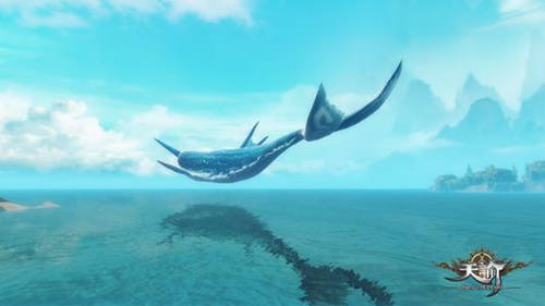 天谕手游海神之眼的玄鲸怎么骑