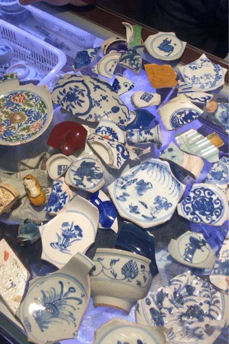 没人要的瓷器残片居然也能卖钱