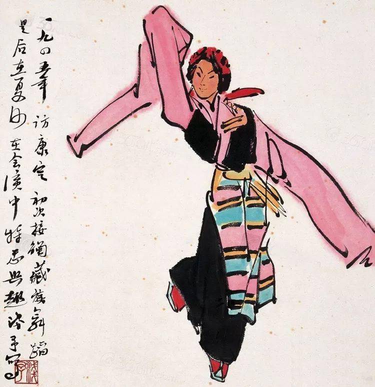 叶浅予舞蹈人物：美人画中来