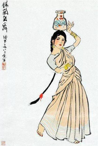 叶浅予舞蹈人物：美人画中来