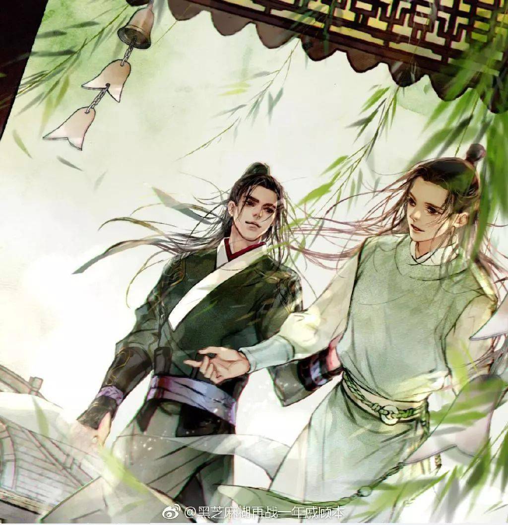 擅长描绘熟龄美男川美国画专业毕业自由插画师黑芝麻糊