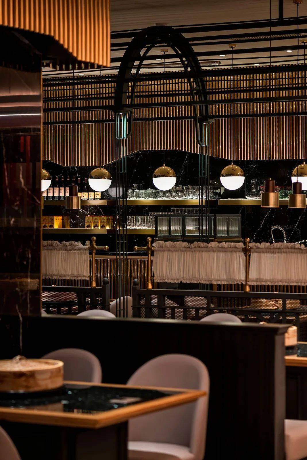 摩登的中国风餐厅设计我爱了