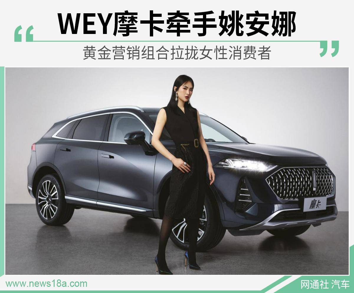 全新suv摩卡牵手姚安娜长城教科书式的命名营销