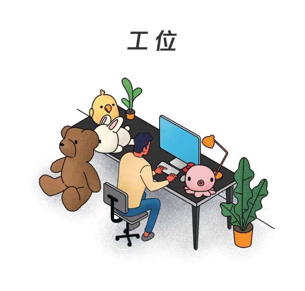 一份忧伤的大厂生存百科_工位