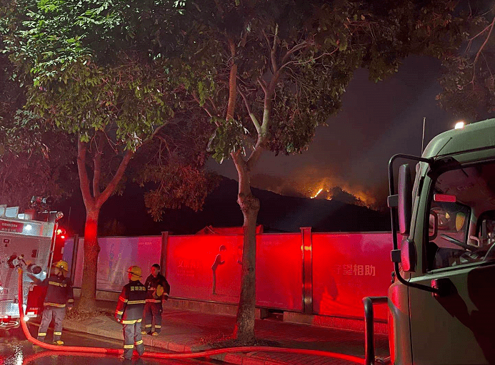 关注| 深圳南山区大南山发生山火:明火已灭,正调查起火原因