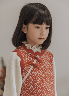 流水清茶记得小苹初见两重心字罗衣中式美衣