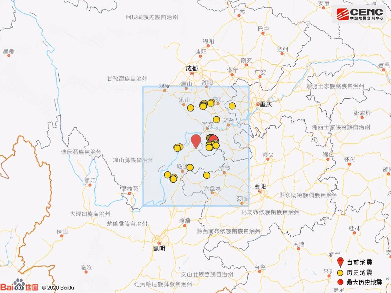 盐津县地震图片