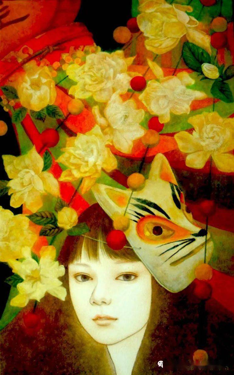 东京艺术大学美术研究科日本画硕士毕业生 —— 日本工笔重彩女画家