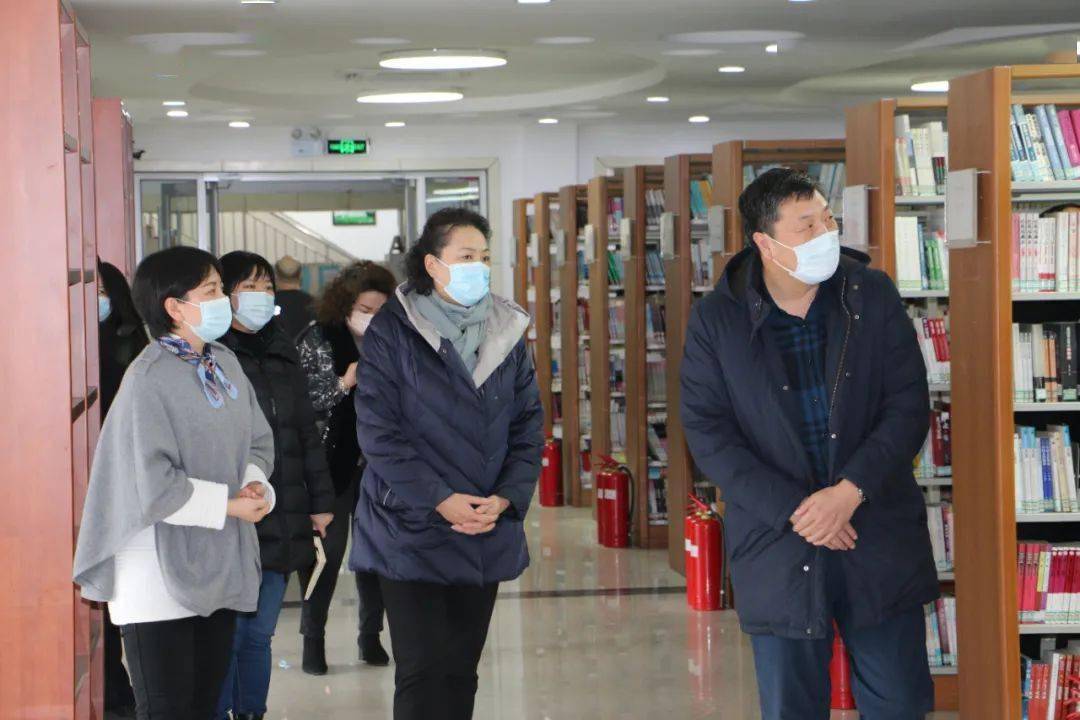 河北文旅 抗疫进行时 | 承德市图书馆迎接副市长崔万峰一行调研指导