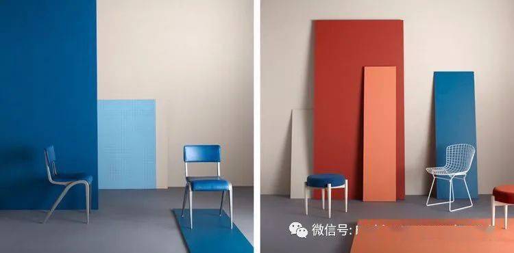 现在不那么流行装饰画了 取代它的居然是彩色背景板 Fashion趋势 效果