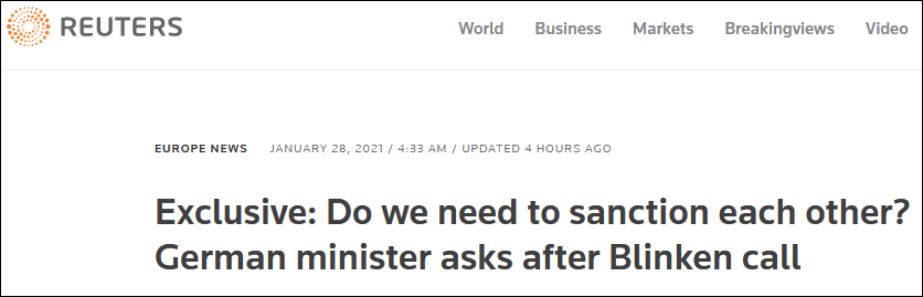 德國外長與美國國務卿布林肯通電話，在部分政策上仍有分歧 國際 第1張