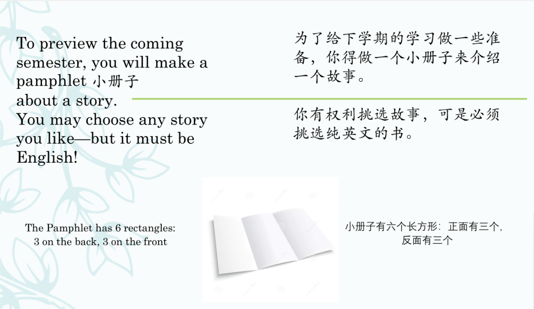 21年寒假特色作业之英语 英文独立阅读项目式作业 杨新波