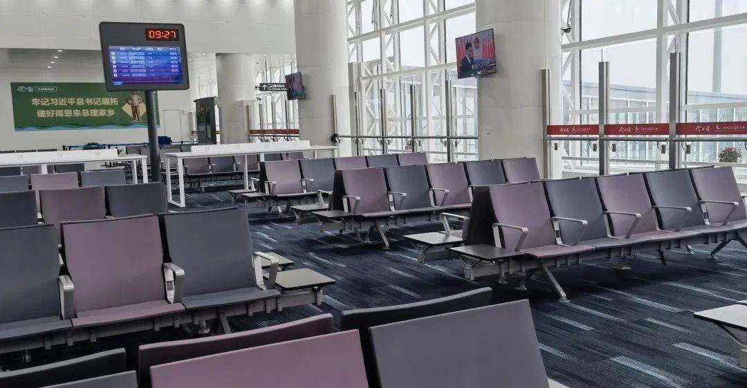 投资5000万元淮安涟水国际机场新候机大厅马上投入使用67