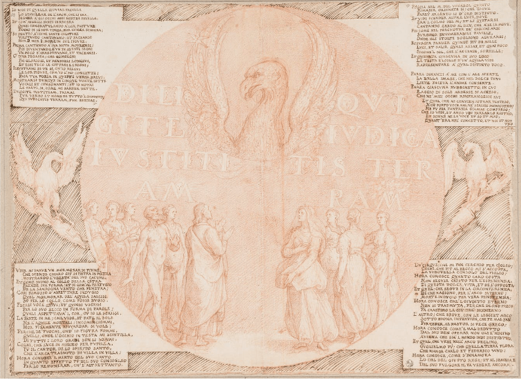 费德里科·祖卡罗(federico zuccari)《神曲》天堂篇- sesto cielo di