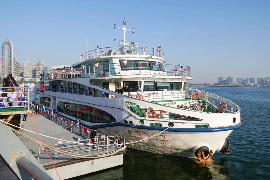 "湛江渔港"红嘴鸥游船自投入使用以来游览路线多种多样 赋予你"游船梦