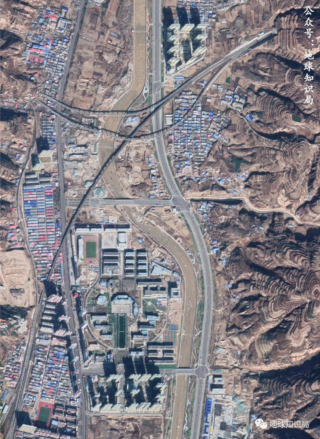 而到了没有地形限制的空域中,太原依然保持着全省航空枢纽的角色.