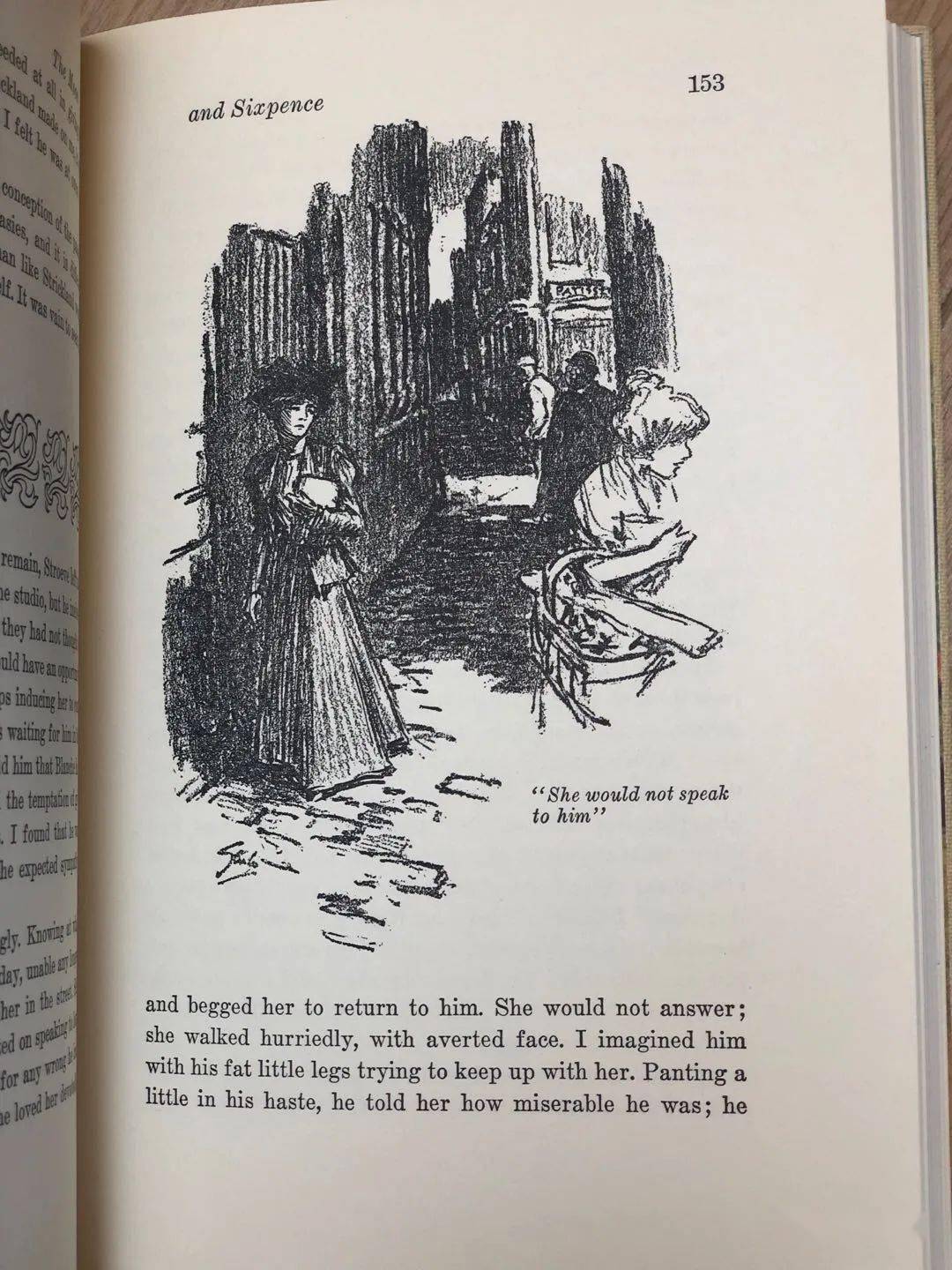 插画珍赏015毛姆月亮与六便士1941年版