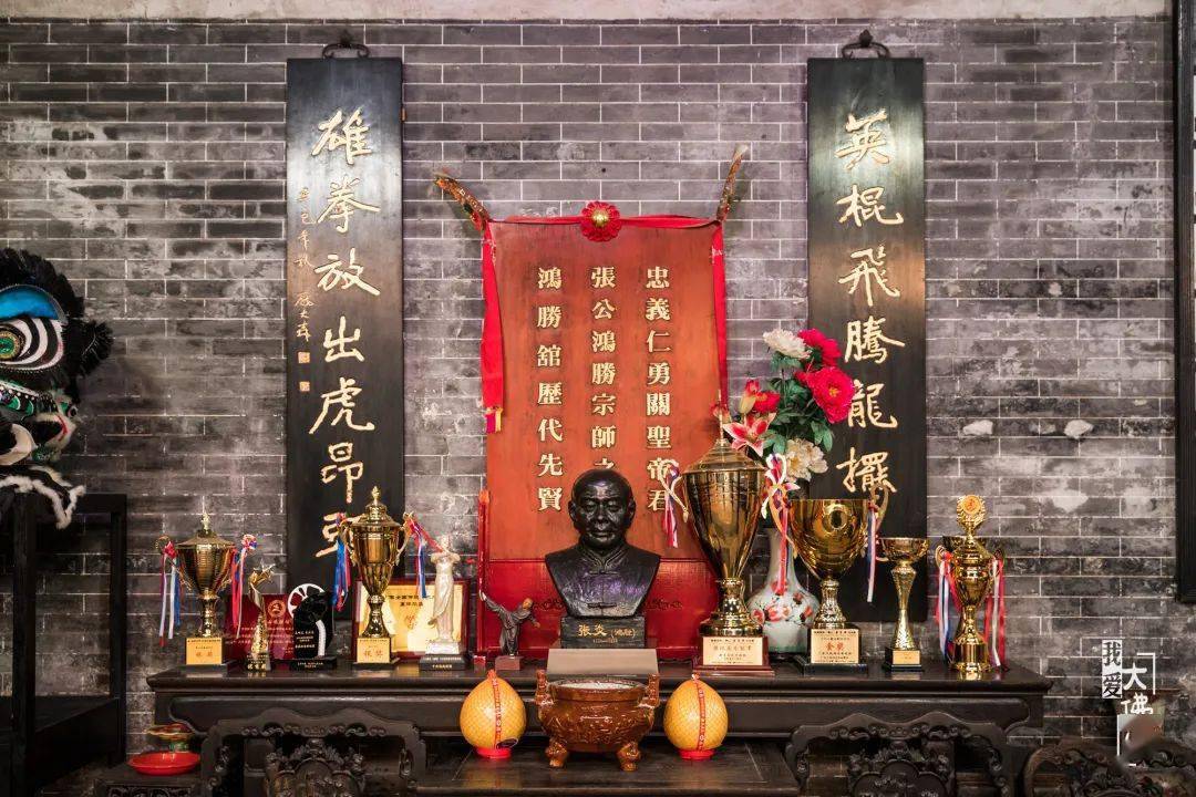 平日里,游客来这里参观学习与鸿胜馆,蔡李佛拳的相关历史文化;每逢