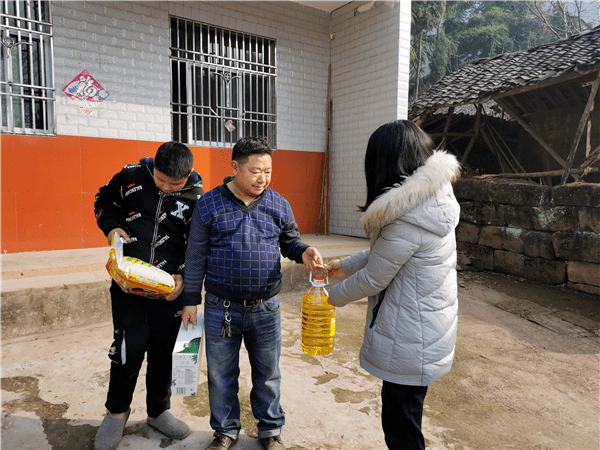 脱贫不脱帮扶节日温暖送到家高坪区残联开展春节慰问走访活动