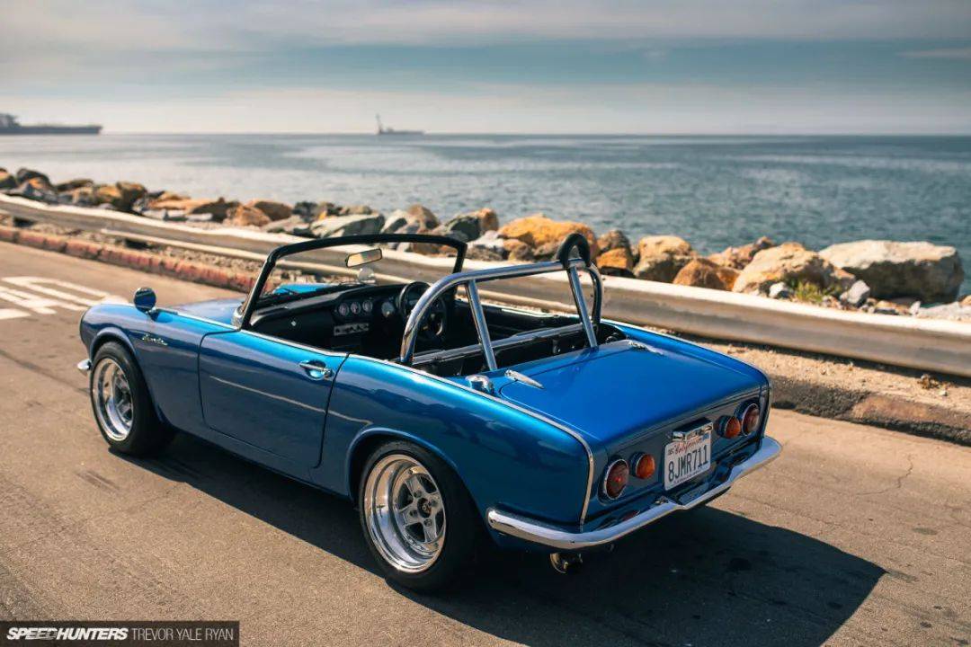 红线13000转川崎190匹摩托引擎半吨车重的本田s600精致到爆炸