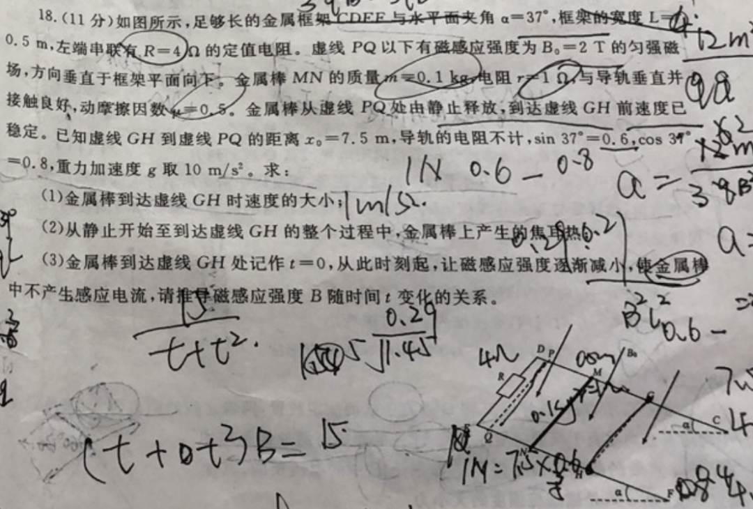 試卷分析鄭州市期末統考高二物理試卷分析