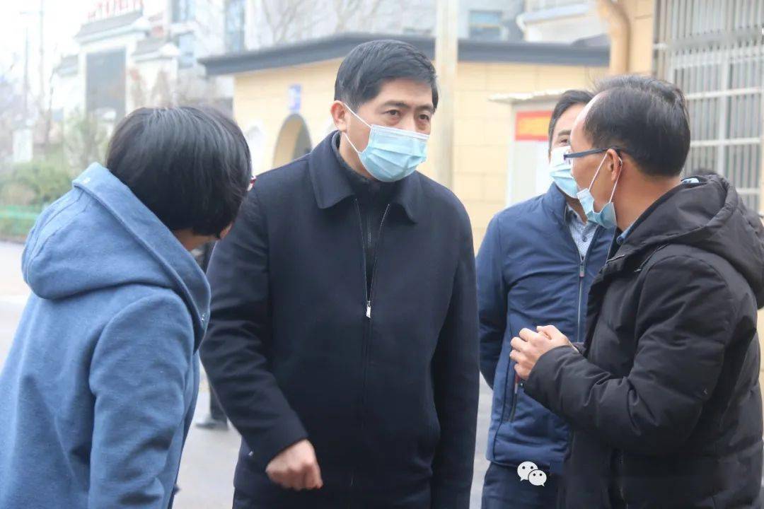 赵俊杰到大石乡开展"看比学"活动