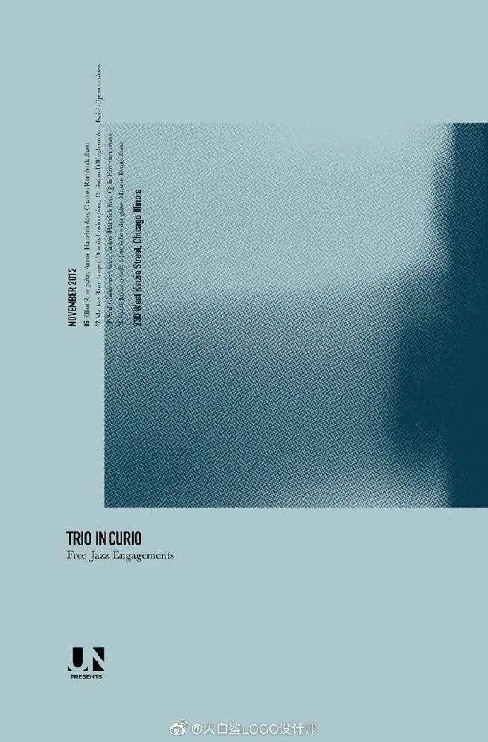 极简版式海报设计