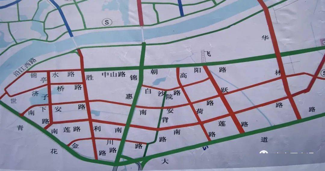 江西高安南街规划图图片