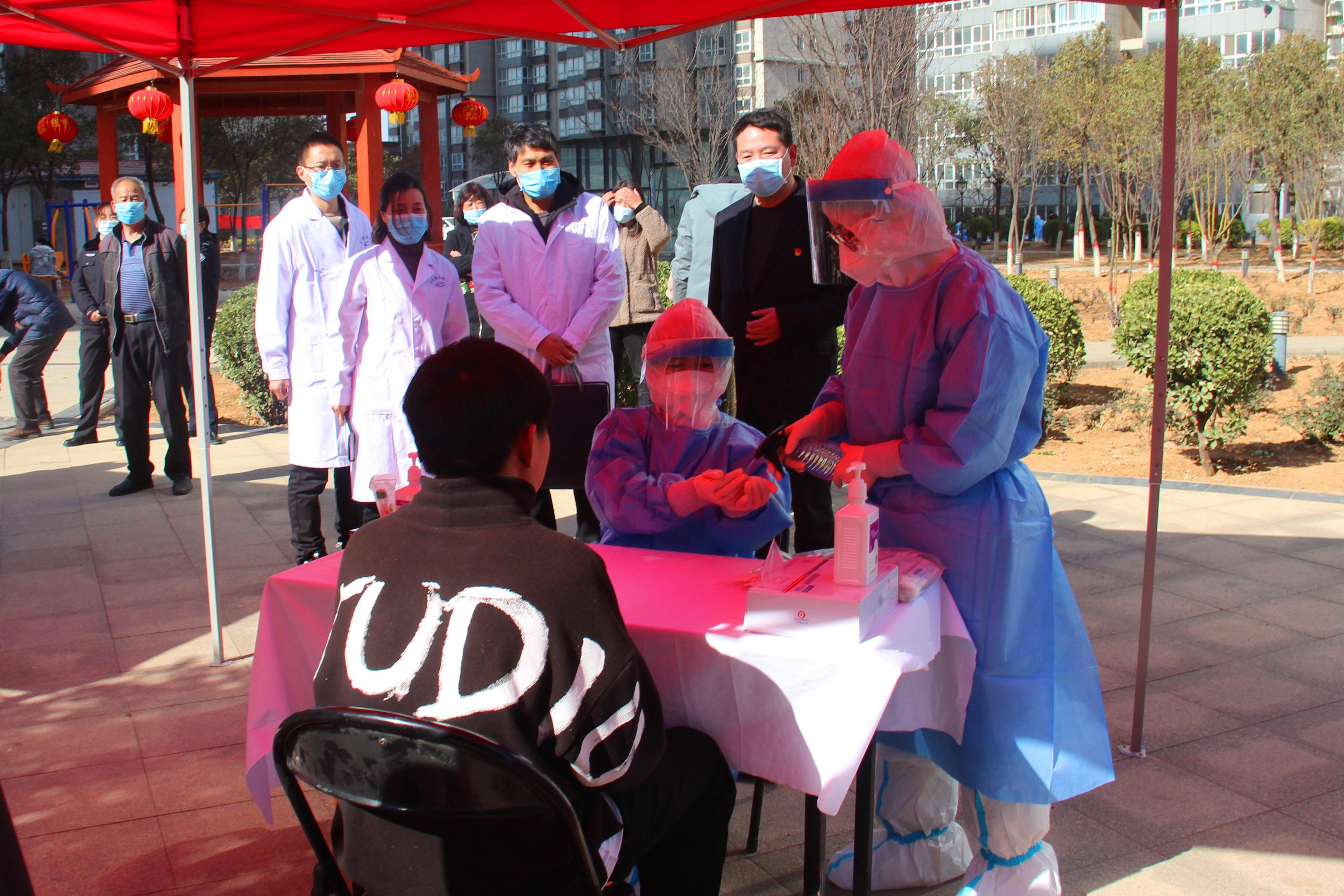 防"疫"于未然!孟津县开展新冠肺炎疫情全员核酸检测应急演练