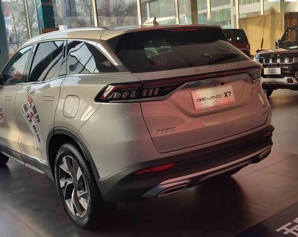 69万元,beijing-x7贺岁限量版兰州亮相发布_搜狐汽车_搜狐网