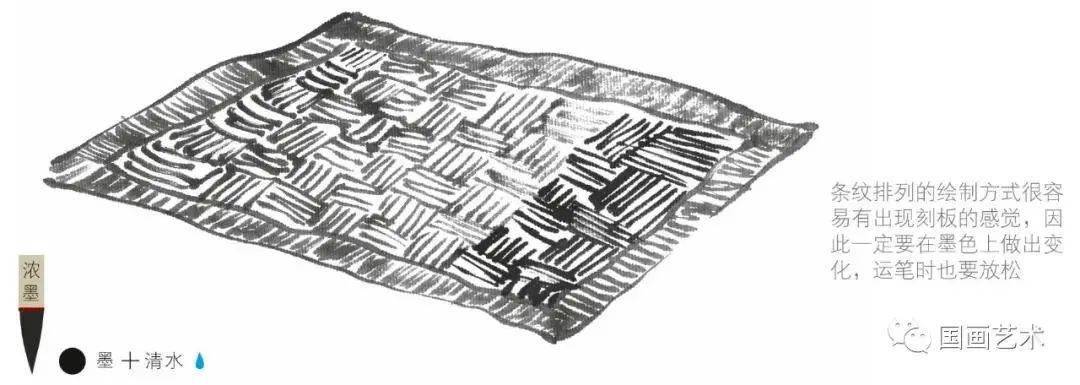 图文教程点景家具椅子席子屏风的画法步骤