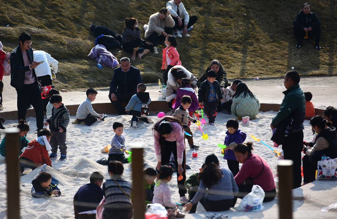 图集丨近郊游新去处 天府新区柴桑河湿地公园感受春日气息