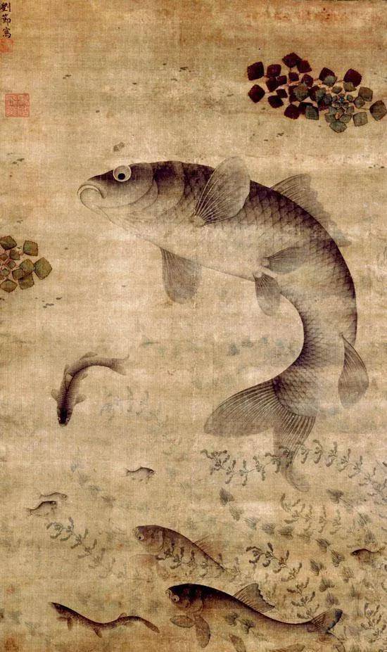 历代名家画鱼岁岁吉庆年年有余