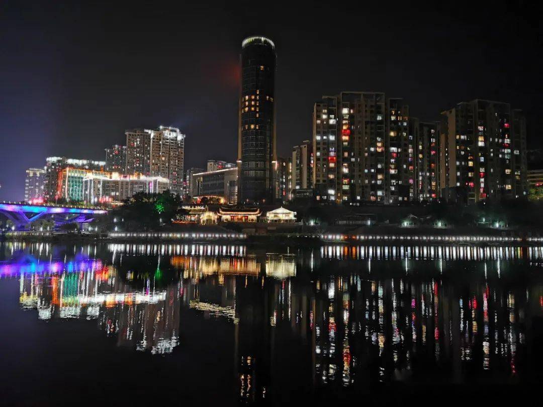 尤溪县夜景图图片