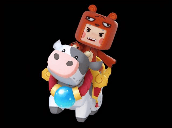 迷你世界:游戏中那些炫酷又拉风的坐骑,最后这款超级帅气_石龙