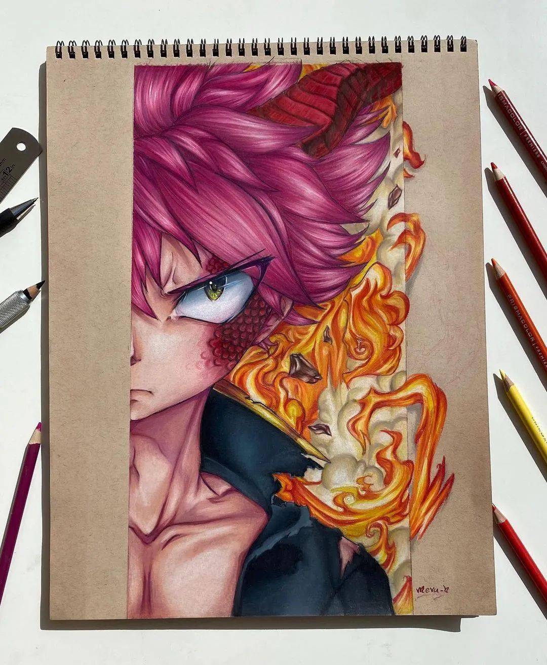 用彩铅画动漫这效果好到爆了