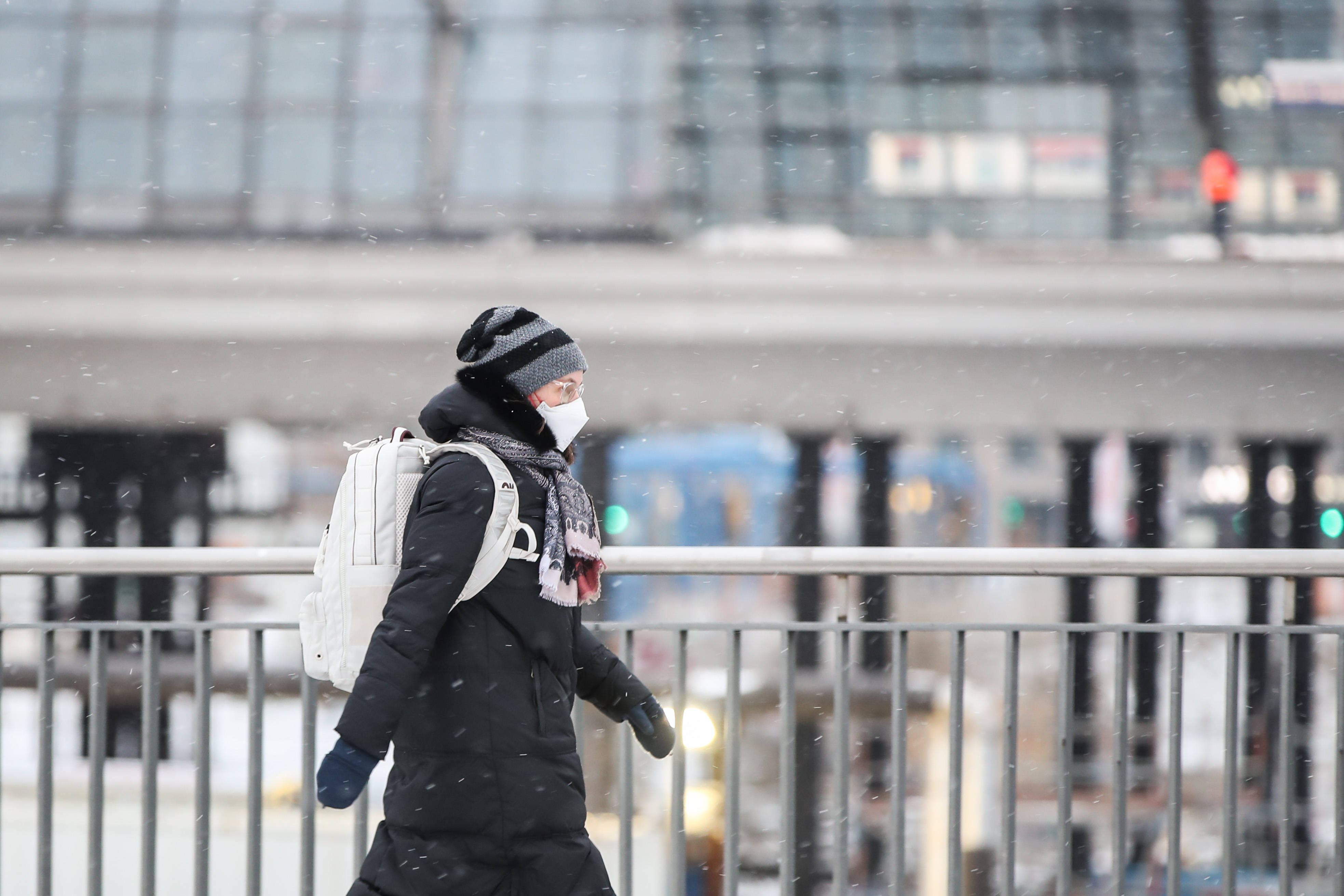 德国多地迎来强降雪