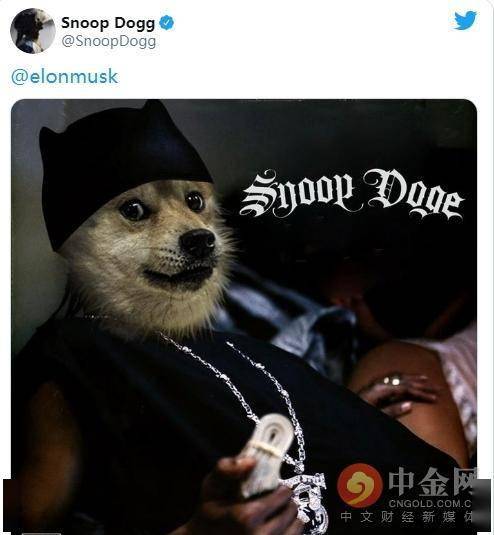 狗狗币大涨超过36% Snoop Dogg（美国说唱巨星狗爷）发推支持狗币_手机