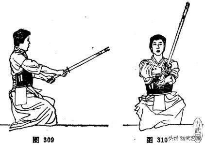 日本剑道劈刺的单人和双人对练进攻练习