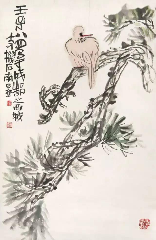 一笔一画皆真意 石壶先生花鸟画,趣味十足!