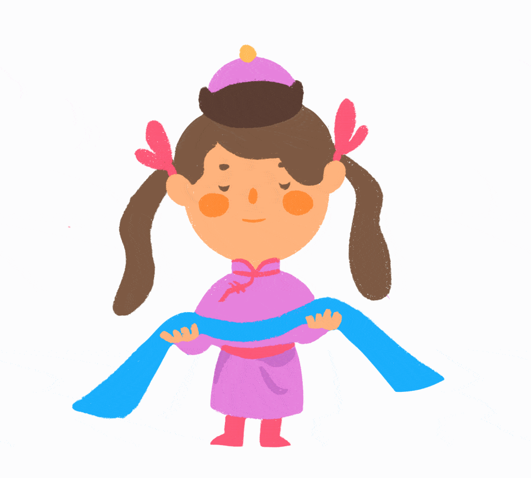 插画展 | 插画师 · 查干萨日的问候