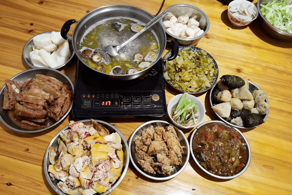 色香味俱全!桂林人晒出的年夜饭充满仪式感