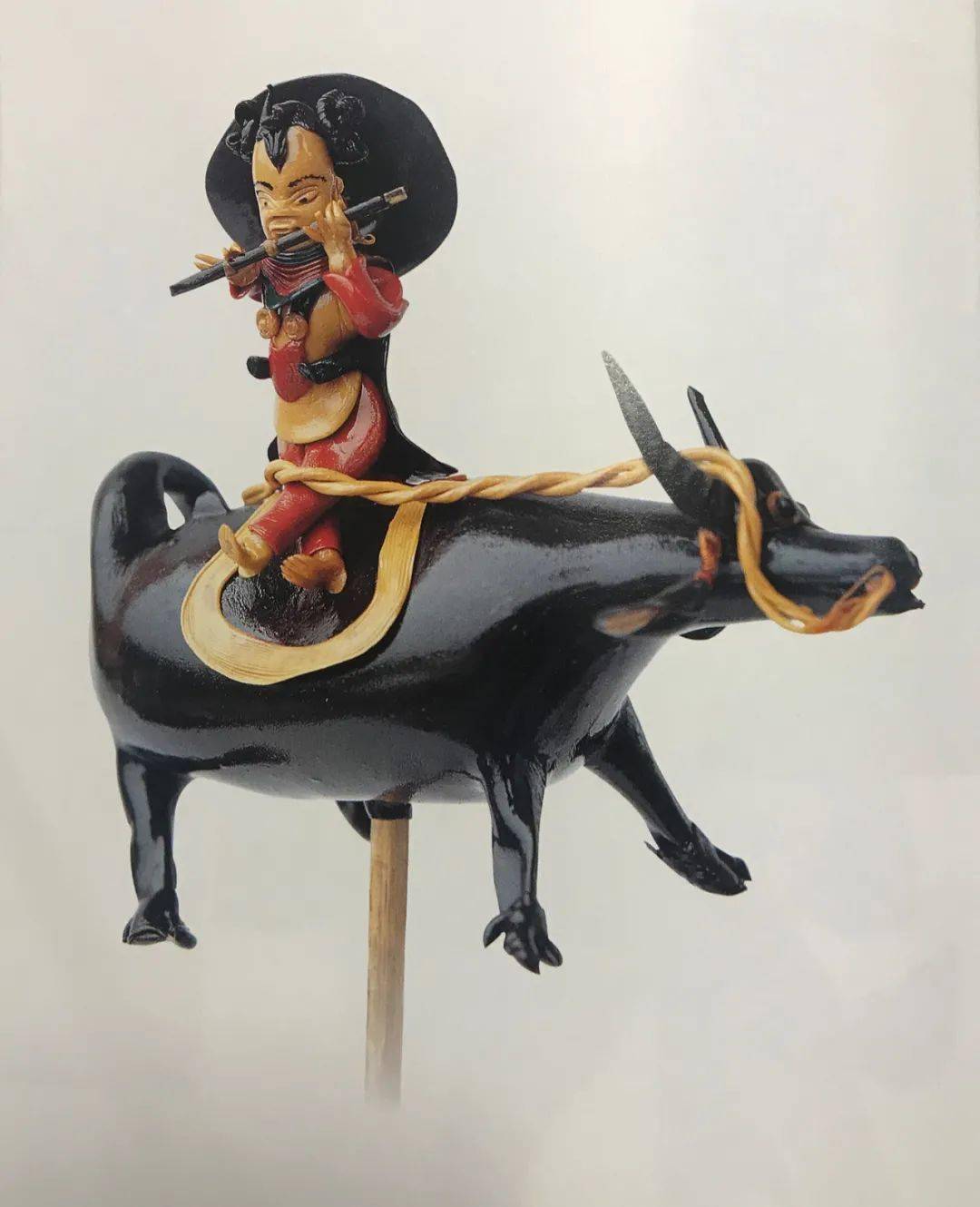 泥塑彩绘牛·河南鹤壁浚县·玩具99 泥塑彩绘牛·天津泥人张·玩具100