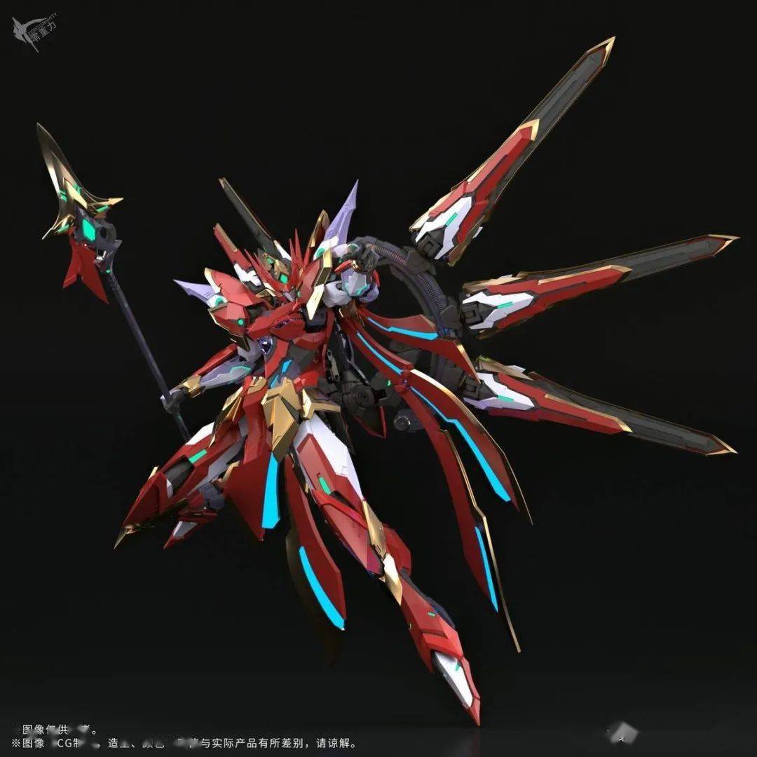 国模零重力zerog合金成品血刃第一形态红莲形态公开