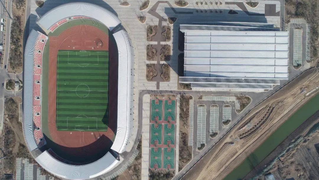 帅爆,酷炫!濉溪城区出现一座大型建筑—濉溪县体育中心