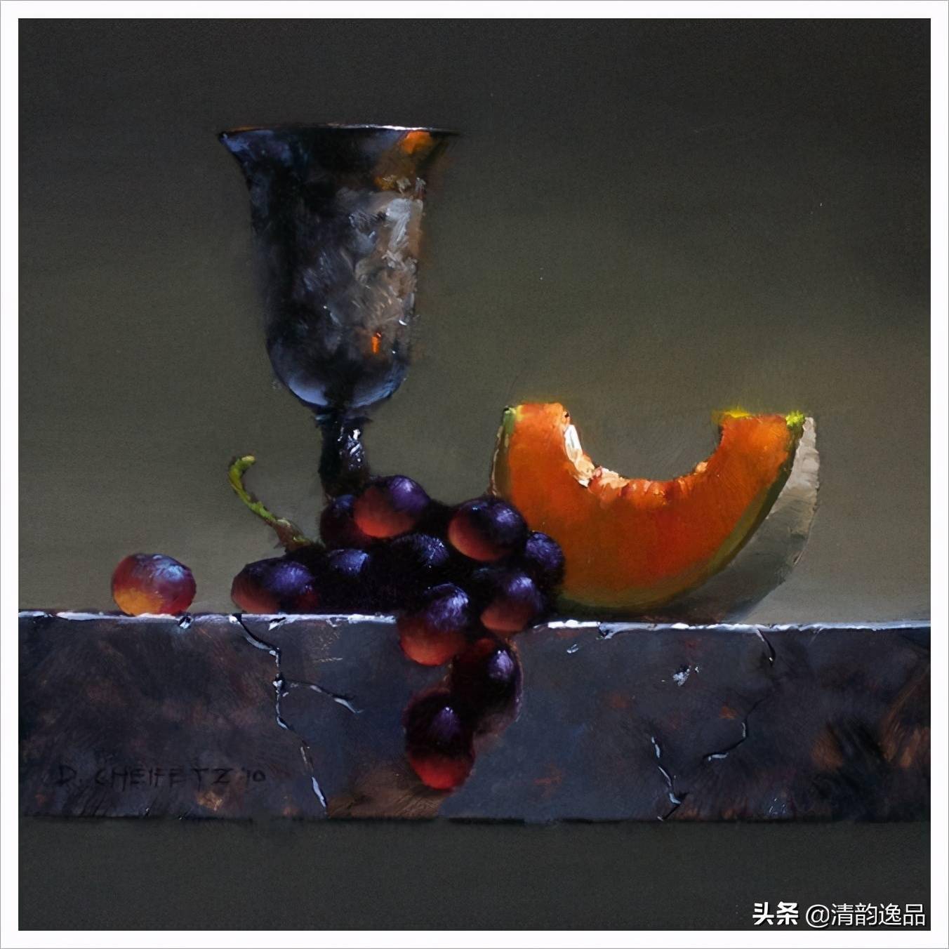 美国艺术家davidcheifetz油画静物作品欣赏